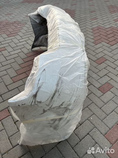 Задний бампер Шкода рапид