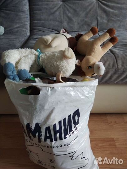 Мягкие игрушки пакетом
