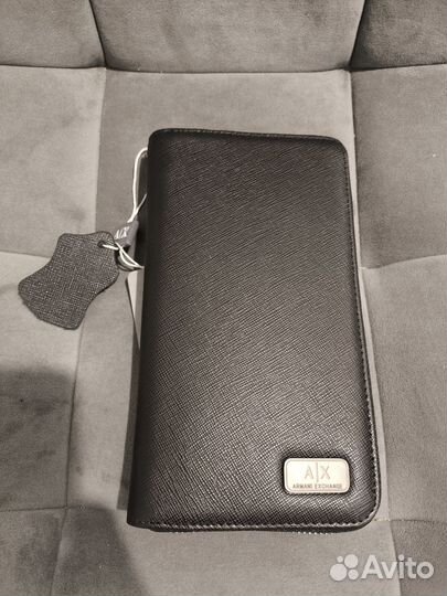 Кошелек мужской кожаный