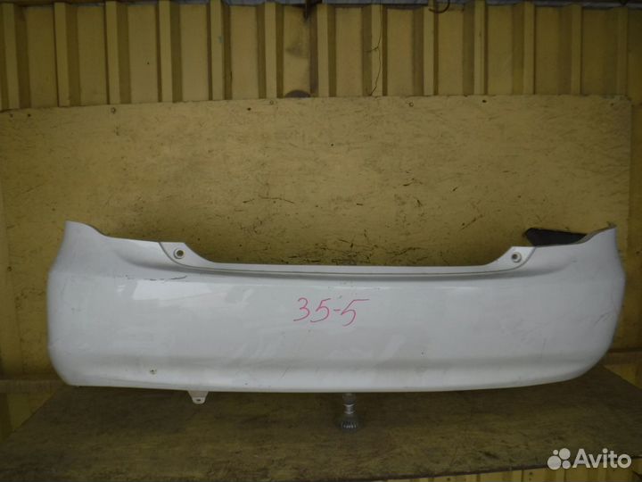 Бампер toyota corolla axio NZE144 1NZ-FE Задний ко