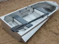 Лодка алюминиевая "Малютка-Н" дл.2.9 м., с булями