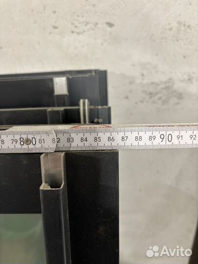 Остекление от фасадных окон на лоджии