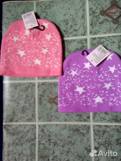 Шапка для девочки. Новая