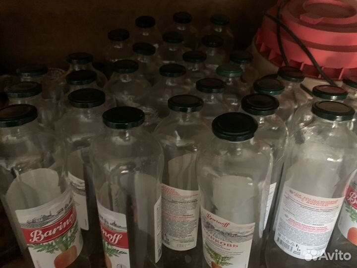 Бутылки стеклянные 1 литр