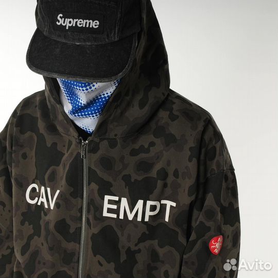 Зип худи cavempt камуфляж