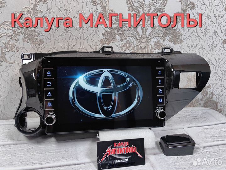 Магнитола Toyota Hilux 2/32 Гб android новая