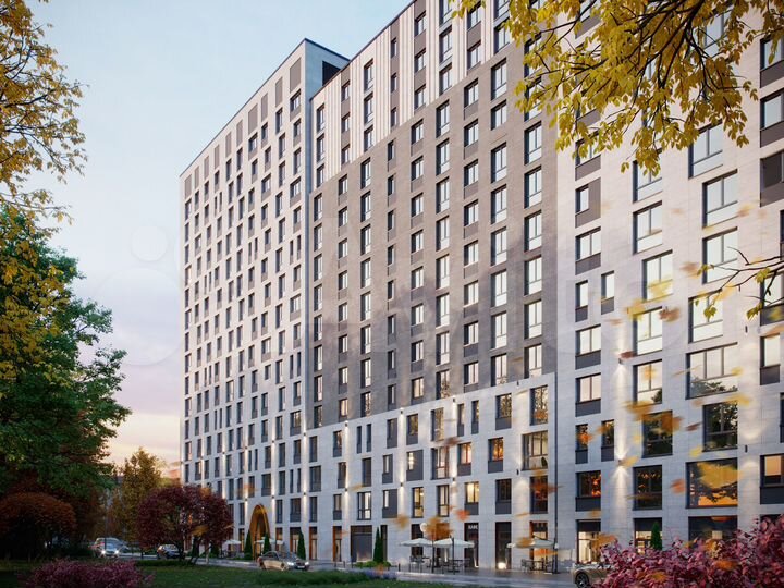 2-к. квартира, 59 м², 2/16 эт.