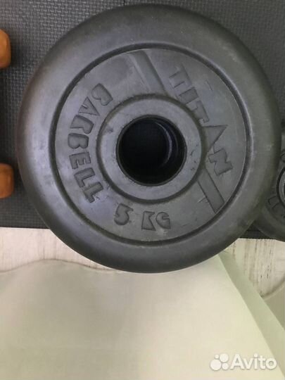 Штанга разборная Barbell Titan 50 кг