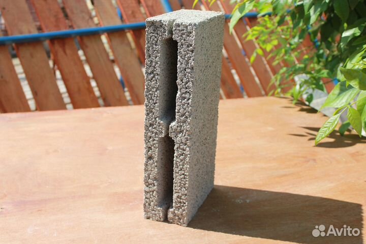 Стеновые Блоки(Полублок Керамзитобетонный 9 См)