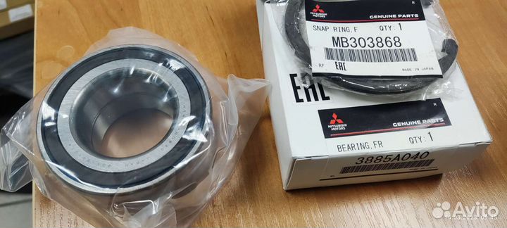 Подшипник ступицы 3885A040 переднего колеса