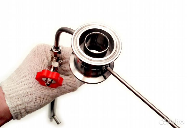 Бражная ректификационная колонна с узлом отбора