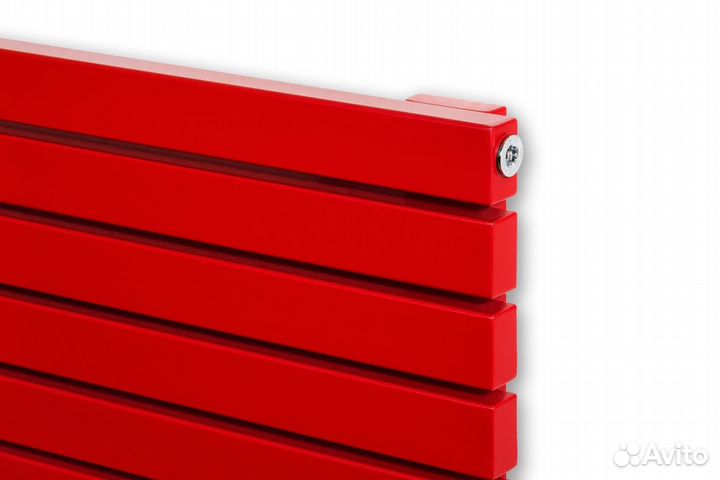 Горизонтальный дизайнерский радиатор Steel-Hot от