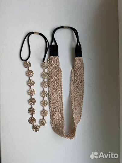 Повязка-ободок для волос на резинке