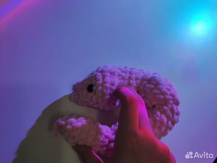 Вязанная змейка/Knitted snake/serpiente tejida