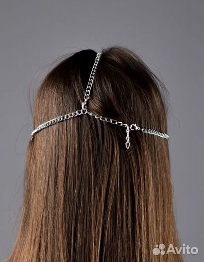 Тика диадема цепи на лицо волосы
