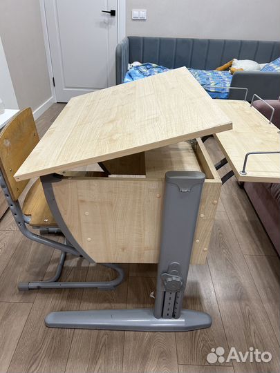 Растущая парта Деми со стулом