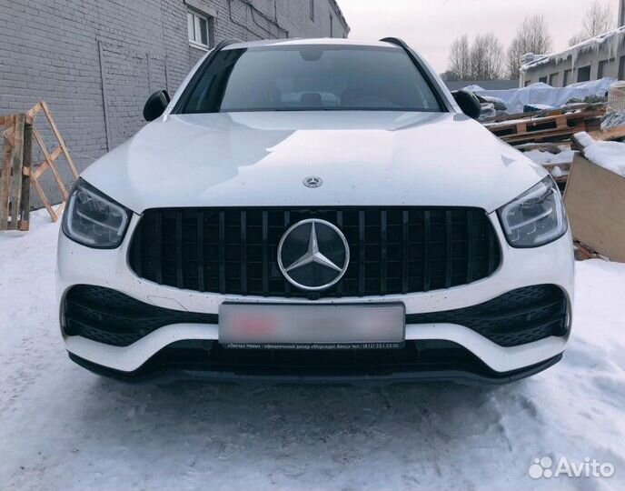Решётка Mercedes GLC/GLC-Coupe X253/C253 рест. GT
