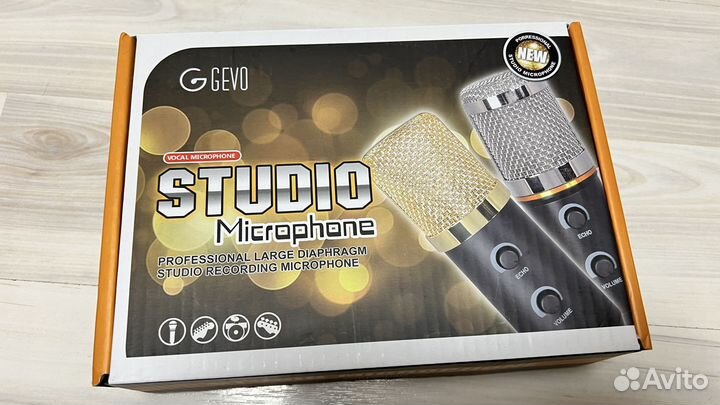 Микрофон конденсаторный gevo mk f100tl