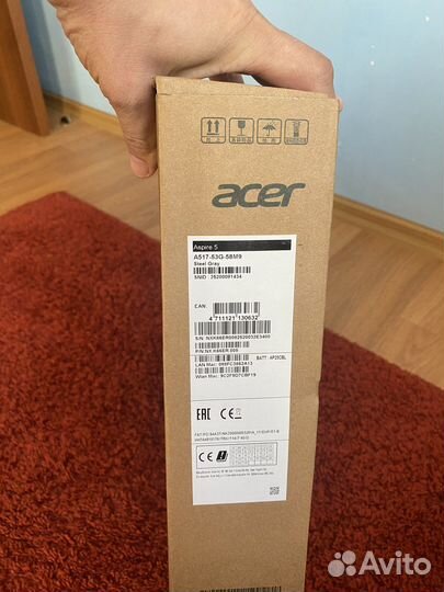 Новый Ноутбук Acer aspire A 5 17.3 full hd