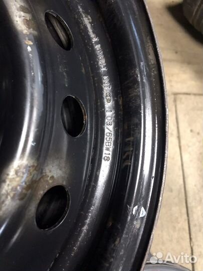 Штамповки corolla 5*114.3 4 шт