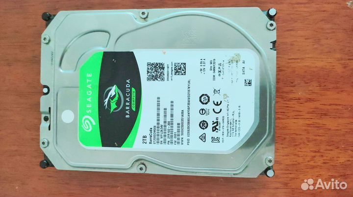 Жесткий диск 2 тб seagate