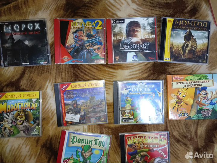 Cd диски с играми