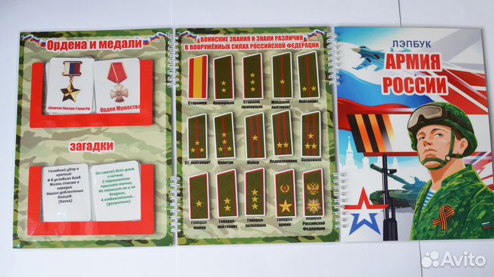 Лэпбук Армия России