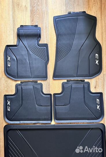 Коврики bmw x3 g01 floor mats