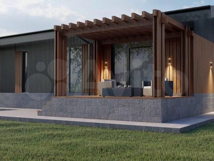 Дом 144,8 м² на участке 5 сот.