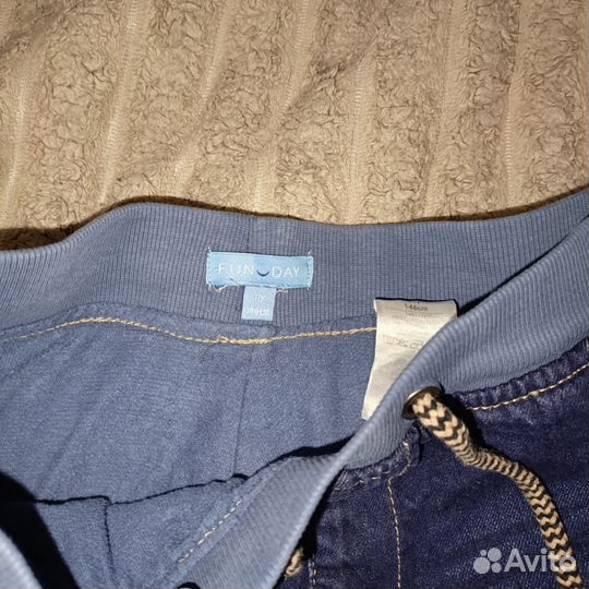 Джинсы утепленные