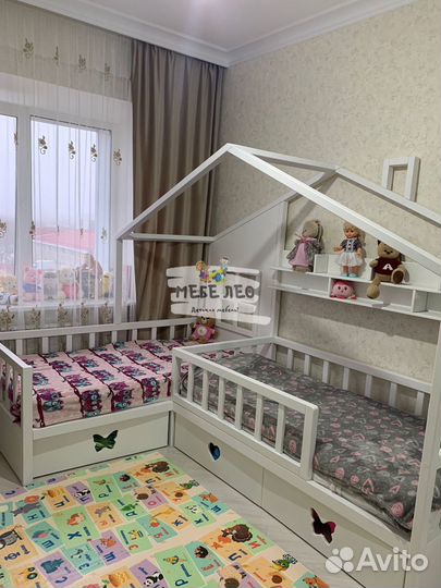 Кровать домик