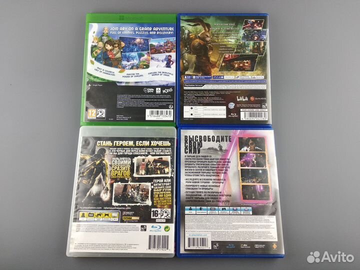 Игры для xbox ONE, sony PS4, PS3