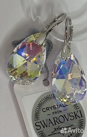Серьги swarovski оригинал
