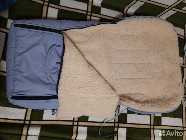 Зимний конверт в коляску