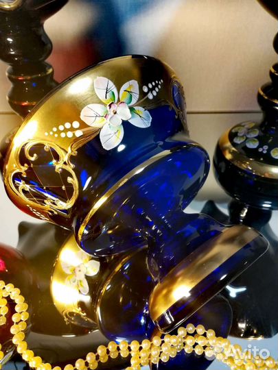 Богемия вазы стекло