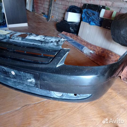 Передний бампер приора
