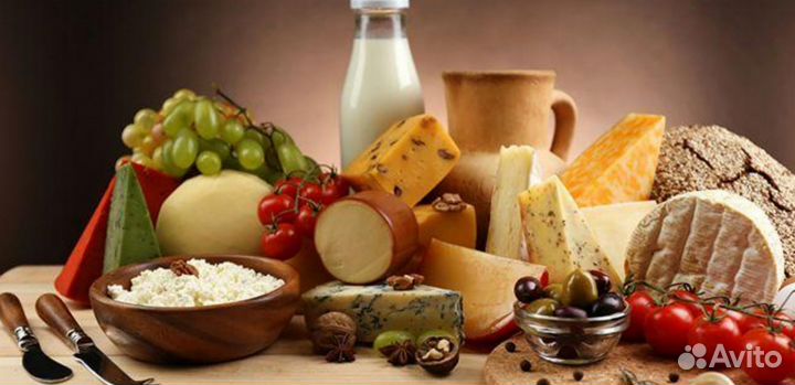 Козье молоко, творог, сыр