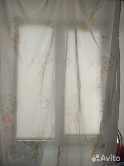 Тюль органза детская в стиле Zara Home
