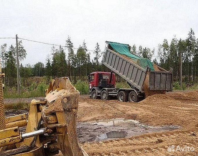 Грунт для поднятия участка