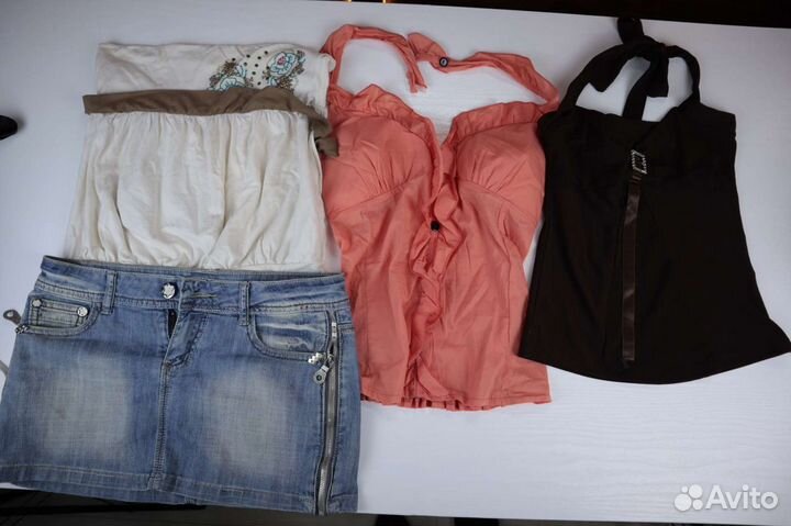 Вещи пакетом на девушку