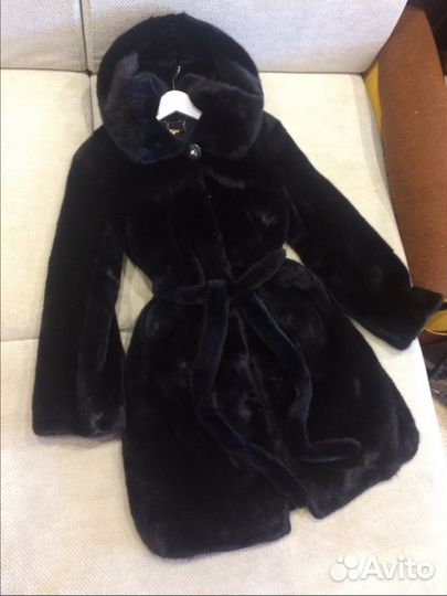 Шуба норковая блэкглама