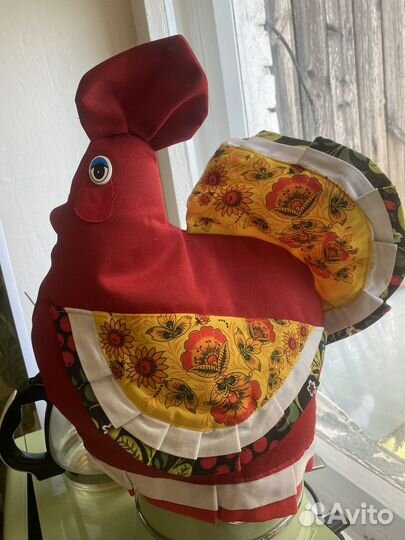 Курочка/петушок грелка на чайник