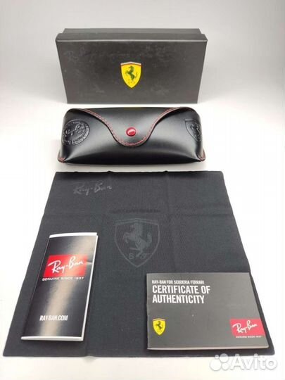 Чехол Ray Ban Ferrari Black