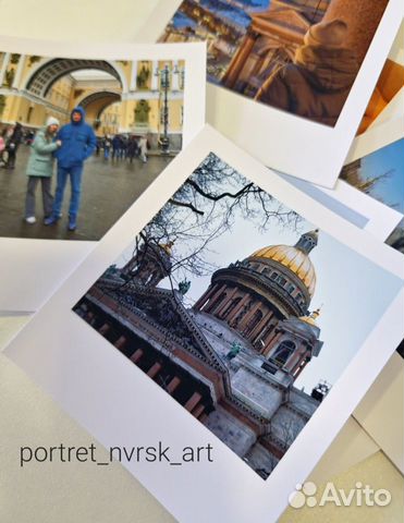 Печать фотографий в стиле polaroid, 10х15 см и А4