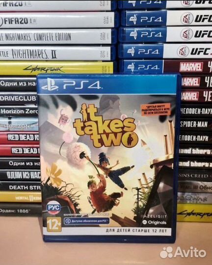 Игра для приставки PS4 it takes two
