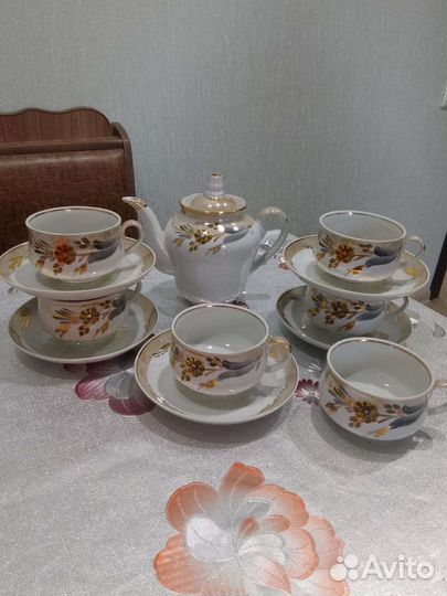 Чайный сервиз дулево остатки
