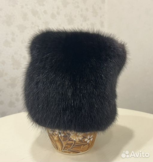 Шапка норковая женская