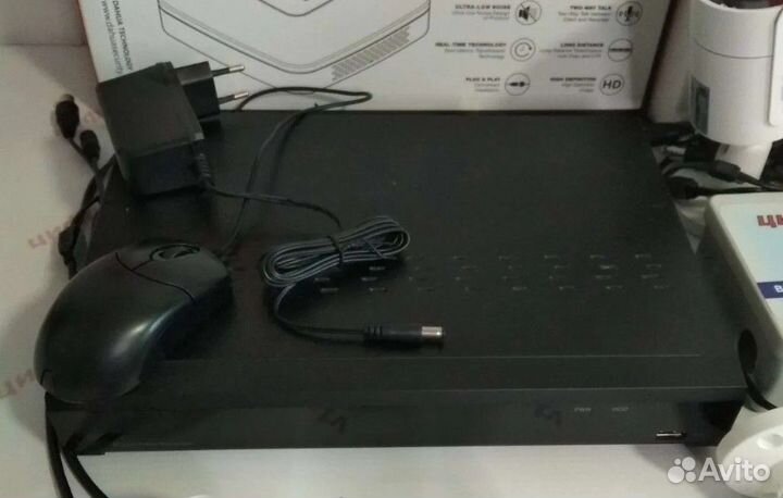 18 Камер pое видеонаблюдения с микрофоном