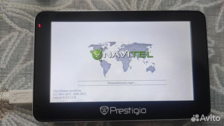 GPS навигатор Prestigio Geovision 4500btfm