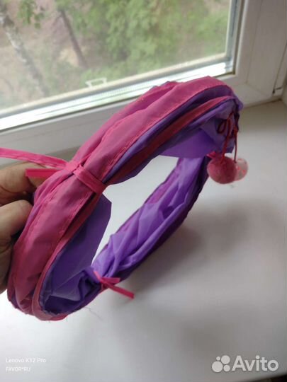 Тоннель с игрушками для кошек